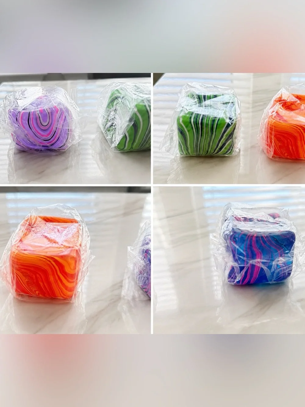 4 Pack Marble 2.17